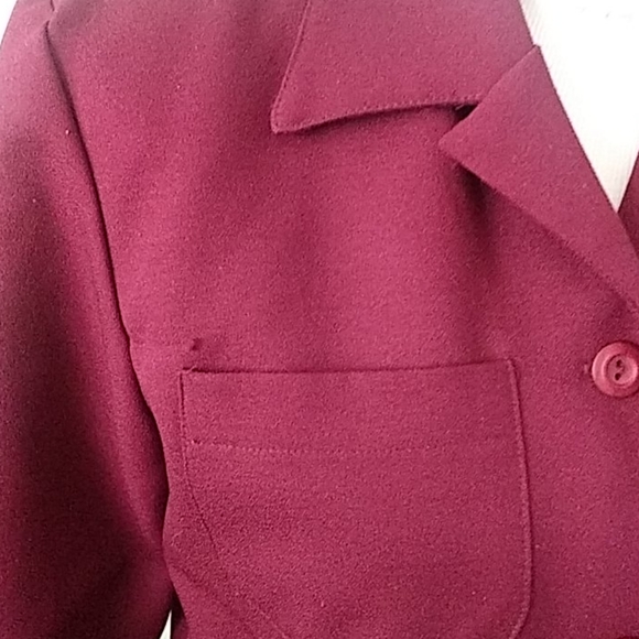 Burgandy blazer - Picture 4 of 5